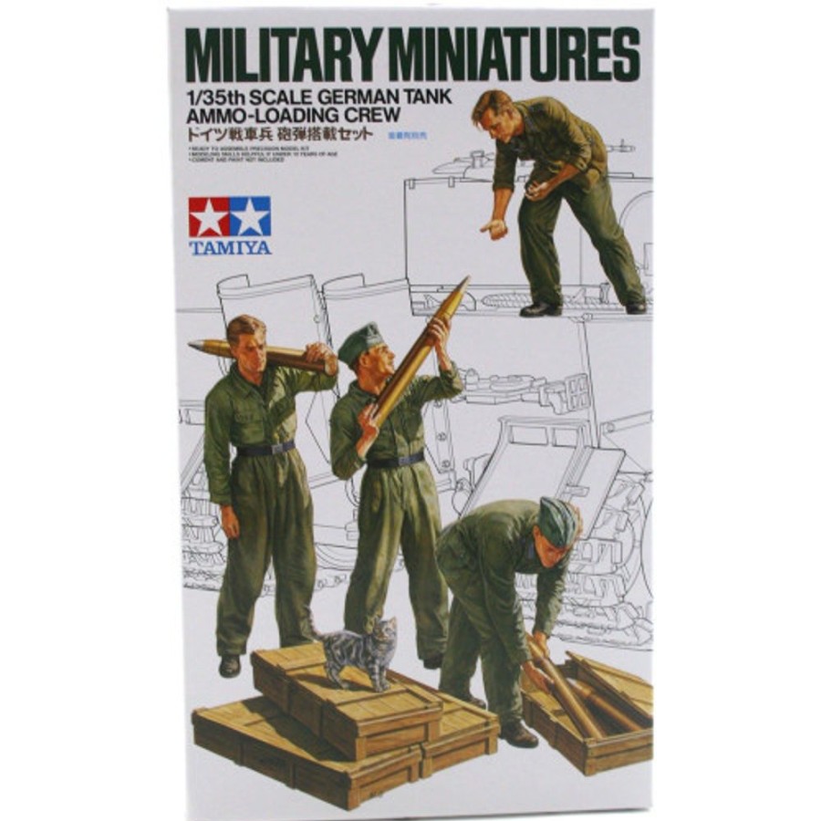 Miniature Figure | Model & Die-Cast Tamiya Tamiya - 1/35 German Tank Ammo-Loading Crew Set [35188]