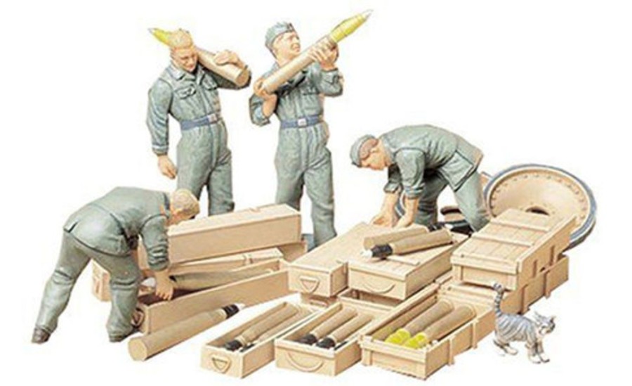 Miniature Figure | Model & Die-Cast Tamiya Tamiya - 1/35 German Tank Ammo-Loading Crew Set [35188]