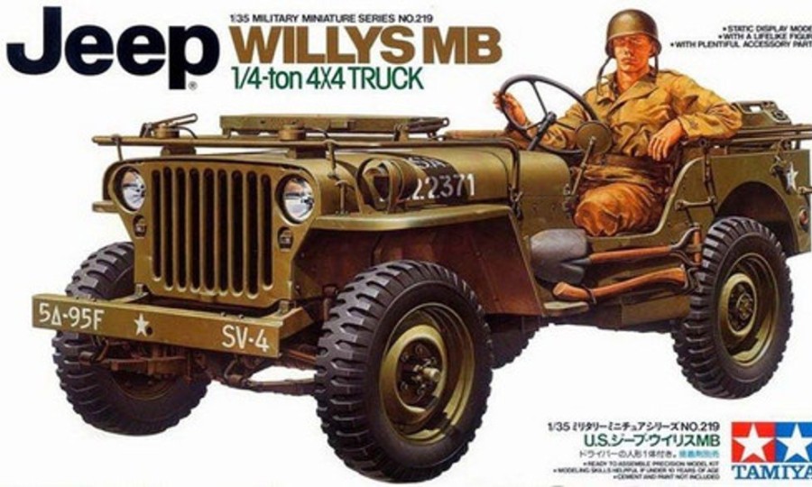 Miniature Figure | Model & Die-Cast Tamiya Tamiya 1/ 35 Willys Mb Jeep Wwii [35219]