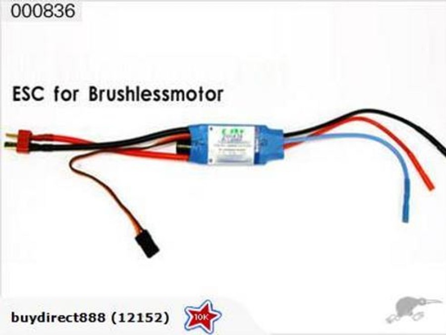 Surface | Electronics E Sky Esky Electric Speed Controller Brushless Motor 25A (000836) Enquire About Availability