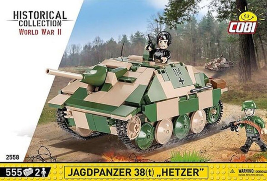 Model & Die-Cast Cobi Jagdpanzer 38(T) "Hetzer" 555 Pcs