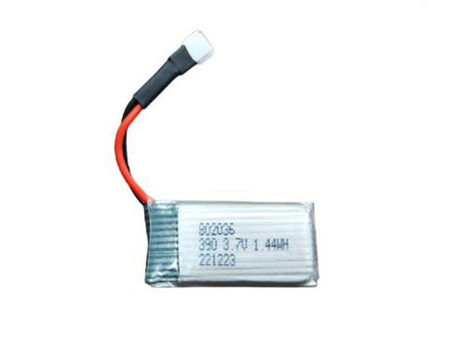 Lithium Polymer Batteries | Batt/Charger FMS Fms- Epbat01 1S 3.7V 390Mah Battery (Jst2.0 Plug) For 540Mm Pa-18