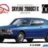 Cars | Model & Die-Cast Aoshima Aoshima - 1/24 The Model Car No.49 Nissan Kgc110 Skyline Ht2000Gt-X '74