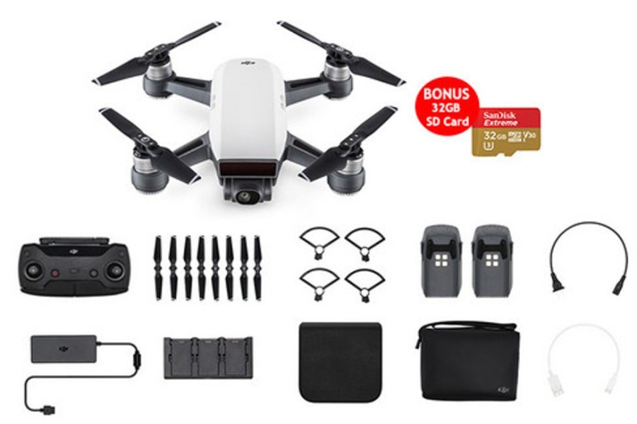 Dji | Drones/Helis DJI Spark Fly More Combo- In Stock Now! (White)