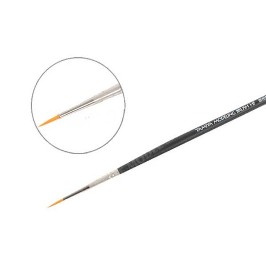 Paint Brushes, Airbrushes & Compressors | Accessories Tamiya Tamiya Pointed Fine Size Synthetic Paint Brush [87049]