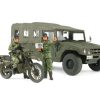 Military | Model & Die-Cast Tamiya Tamiya - 1/35 Jgsdf Reconnaissance Motorcycle & High Mobility Vehicle Plastic Model Kit Set [25188]