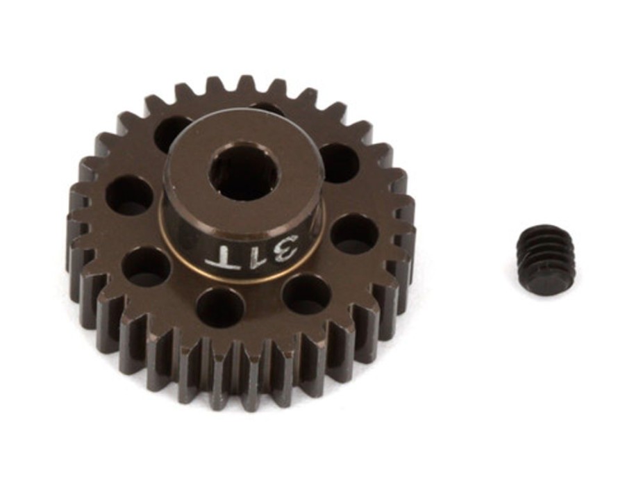 Pinion Gears | Parts Team Associated Team Associated Factory Team Aluminum 48P Pinion Gear (3.17Mm Bore) (31T)