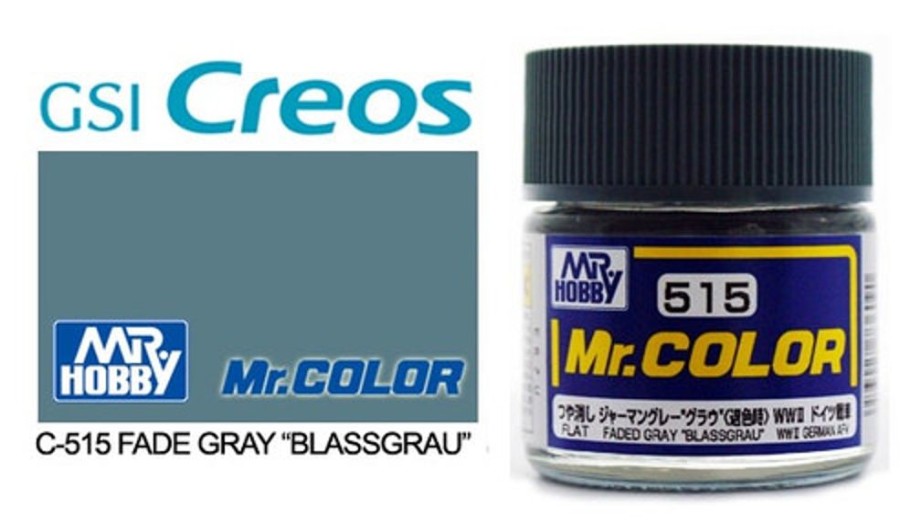 Mr. Hobby Paint | Accessories Mr Hobby Gunze - C515 Mr Color Faded Grey Blassgrau