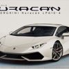 Cars | Model & Die-Cast Aoshima Aoshima Lamborghini Huracan Lp610-4 1/24 Scale Kit