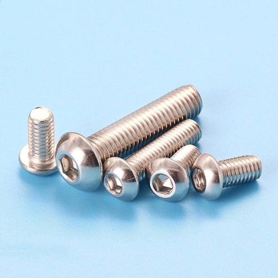 Accessories Hobby Station M2 Flat Head Countersunk Screws In Silver (Pack Of 10)