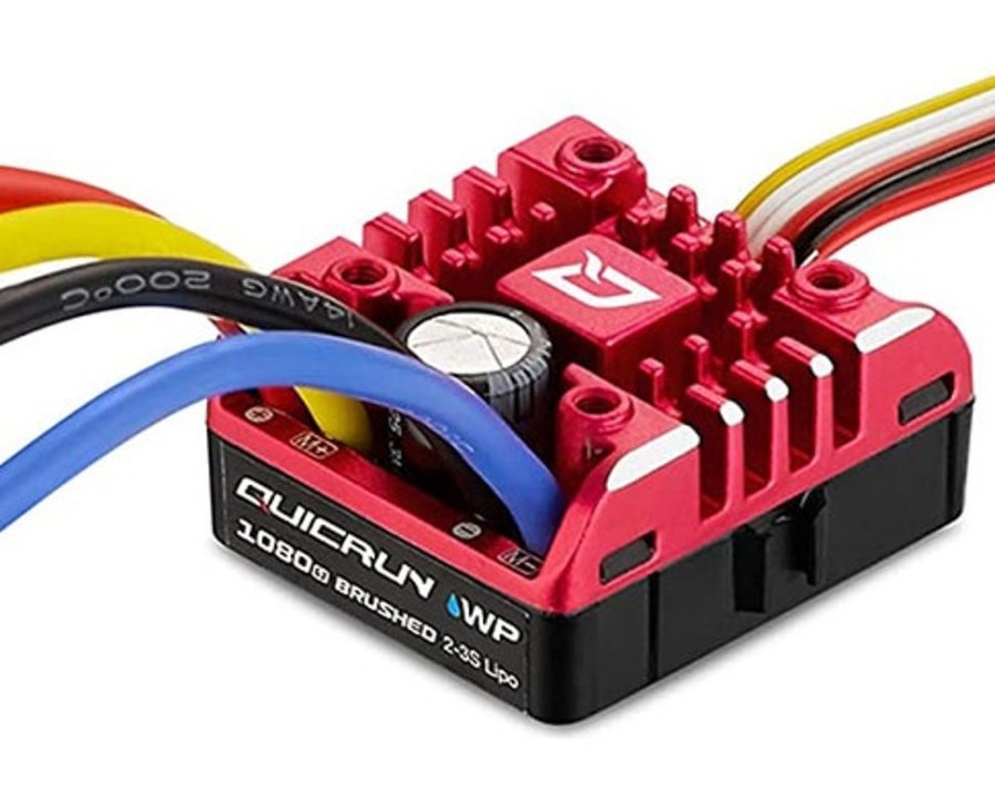 Surface | Electronics HobbyWing Hobbywing Quicrun Wp 1080 G2 Brushed Esc (2-3S) For Rock Crawler