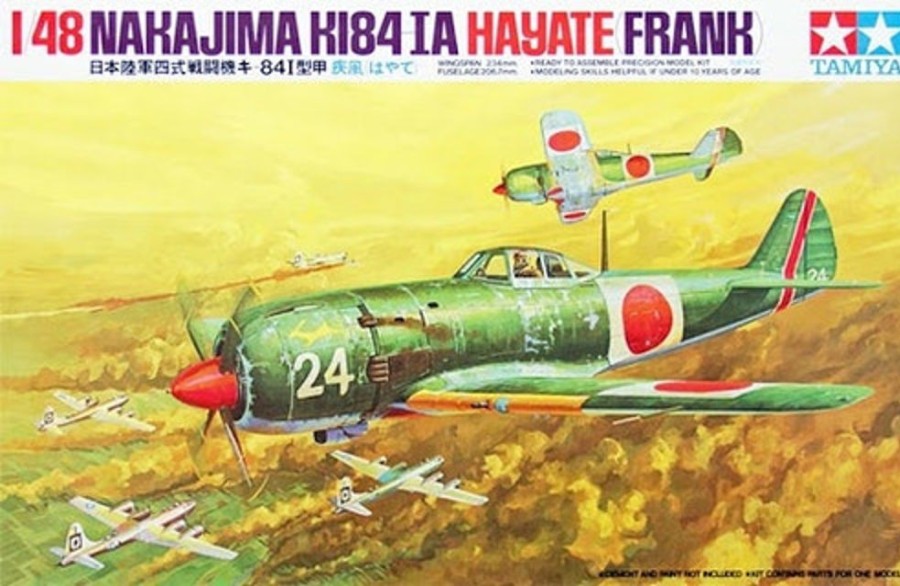 Aircraft | Model & Die-Cast Tamiya Tamiya - 1/48 Nakajima Ki-84 Hayate (Frank) Army T [61013]