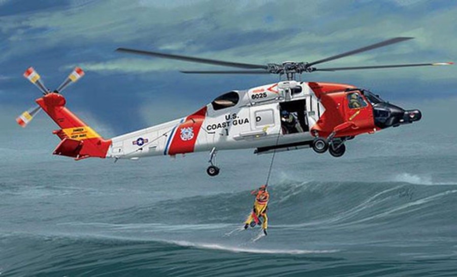 Aircraft | Model & Die-Cast Italeri Italeri 71346 1:72 Hh-60J U.S. Coast Guard - Model Set