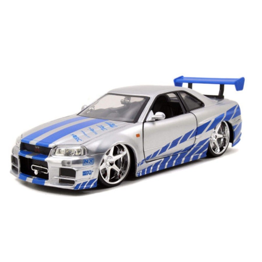 Model & Die-Cast JADA Jada 1/24 Fast & Furious Brian'S 2002 Nissan Skyline Gt-R (Bnr34) [97158]