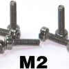 Accessories Hobby Station M2 Cup Head 12.9 Grade Steel Screws In Black (Pack Of 10)