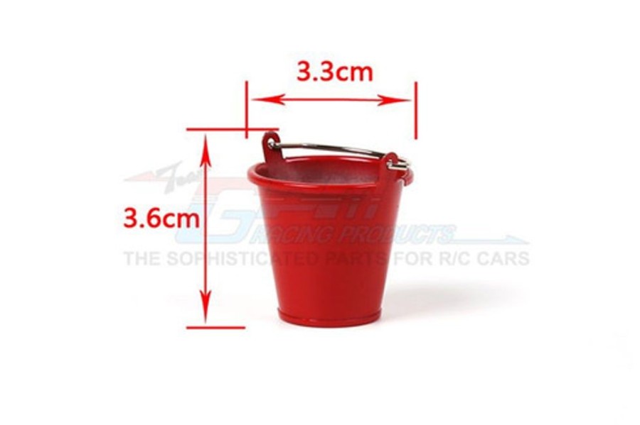 Crawler Accessories | Parts GPM Scale Accessories: Metal Water Bucket For Crawlers (Small) -1Pc