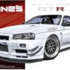 Cars | Model & Die-Cast Aoshima Aoshima - 1/24 The Tuned Car No.34 Nissan Mine'S Bnr34 Skyline Gt-R '02