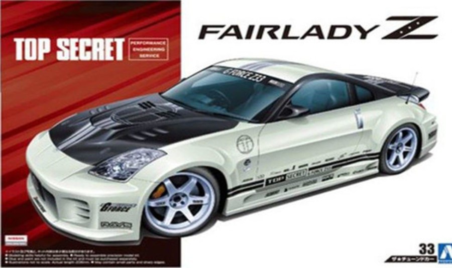 Cars | Model & Die-Cast Aoshima Aoshima - 1/24 The Tuned Car No.33 Nissan Top Secret Z33 Fairlady Z '05