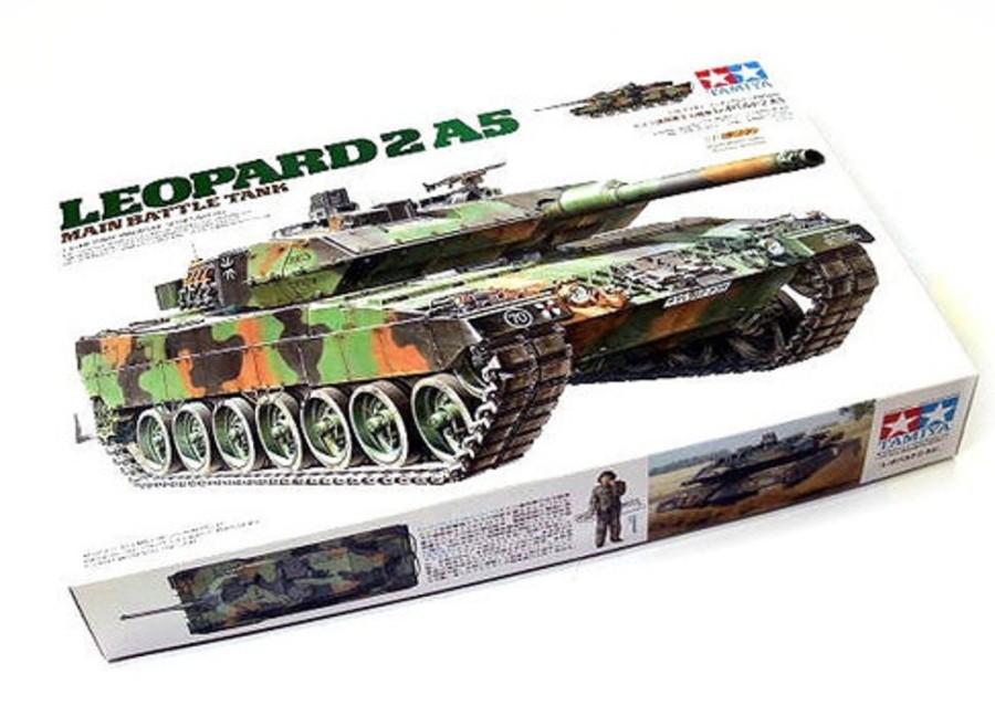 Military | Model & Die-Cast Tamiya Tamiya - 1/35 German Leopard 2 A5 Plastic Model Kit [35242]