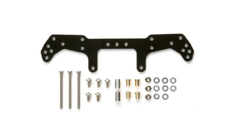 Parts Tamiya Tamiya - Jr Frp Wide Front Plate - For Ar/Ms/Vs/Xx/Super-Ii Chassis