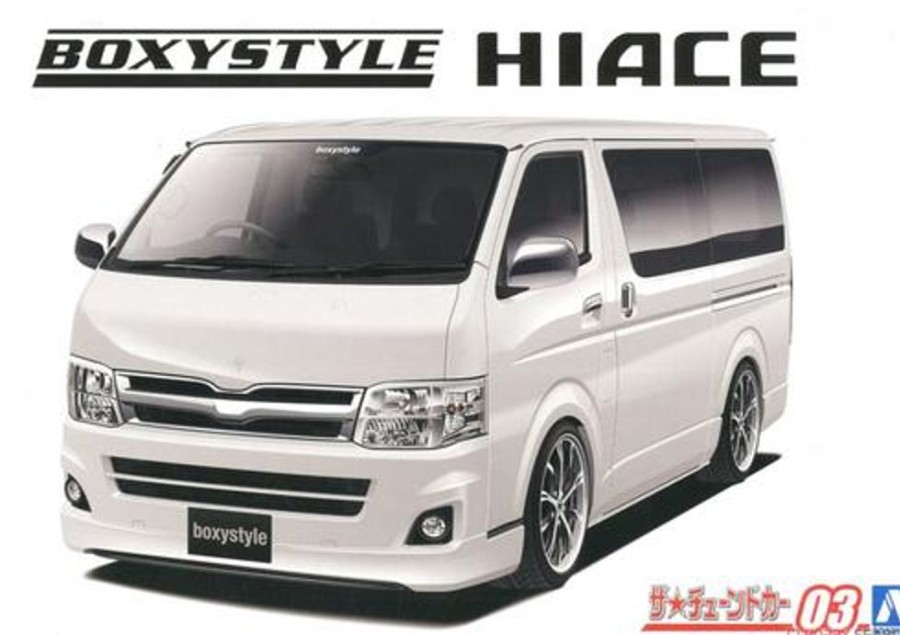 Cars | Model & Die-Cast Aoshima Aoshima - 1/24 Boxystyle Trh200V Hiace Super Gl `10