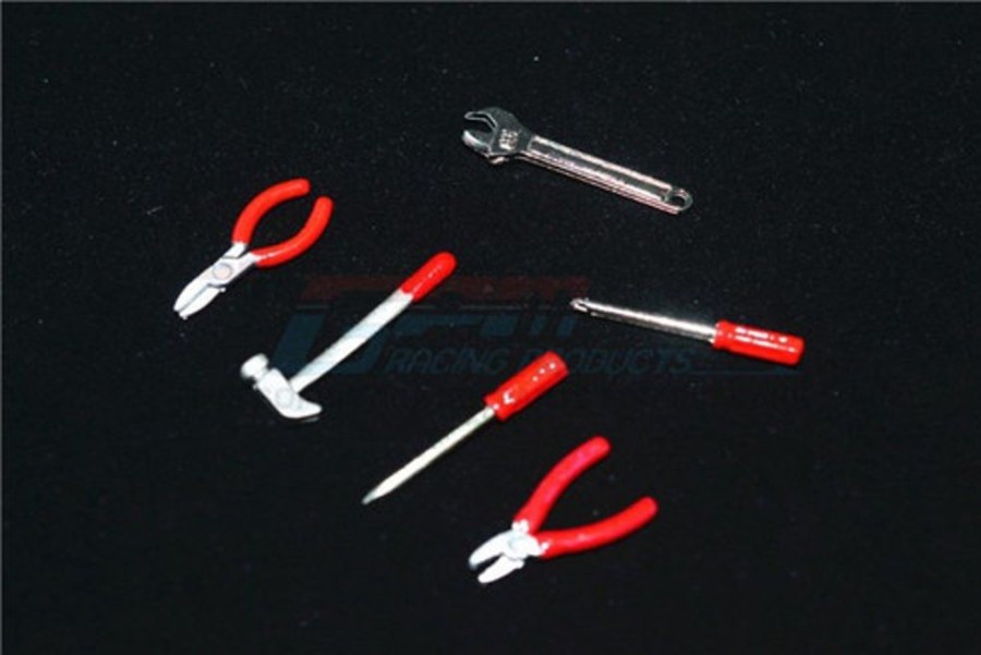 Crawler Accessories | Parts GPM Scale Accessories For Crawlers: Metal Tools -6Pc Set