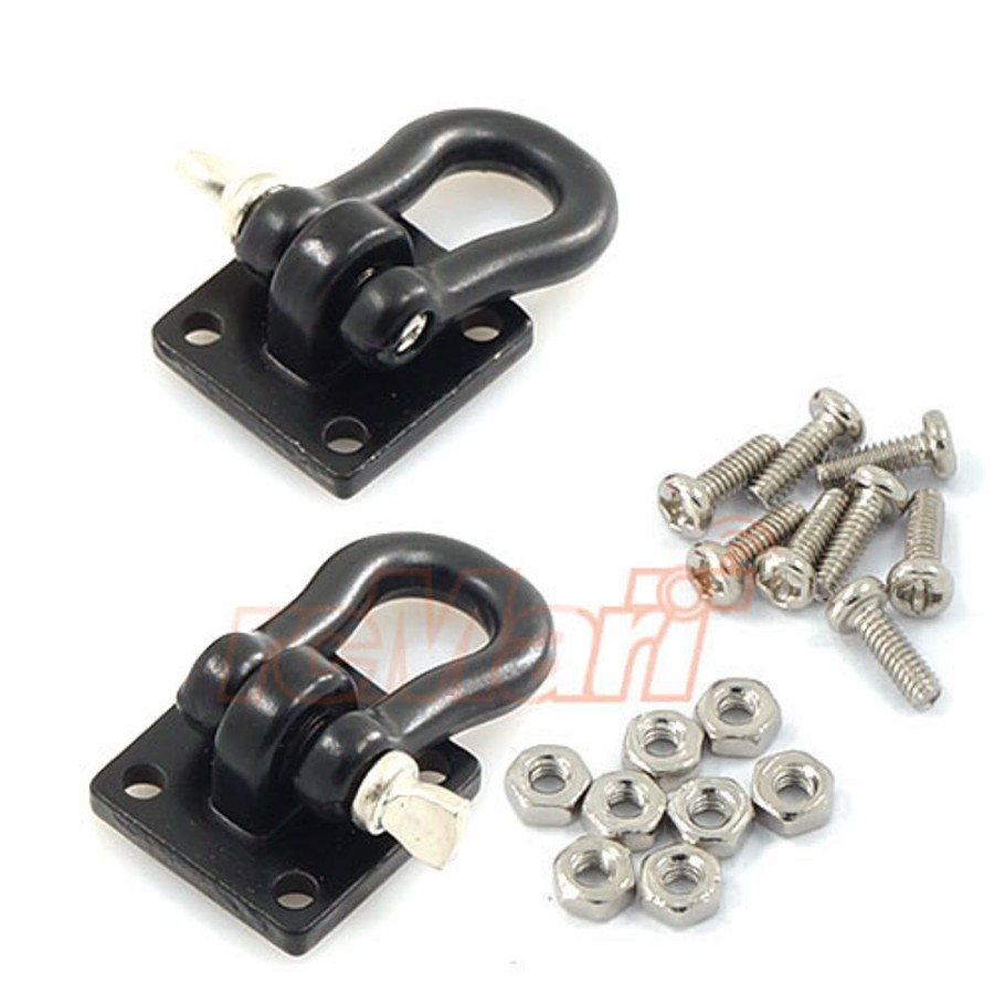 Crawler Accessories | Parts Yeah Racing Yeah Racing 1/10 Rc Rock Crawler Accessories Heavy Duty Shackle W/ Mounting Bracket