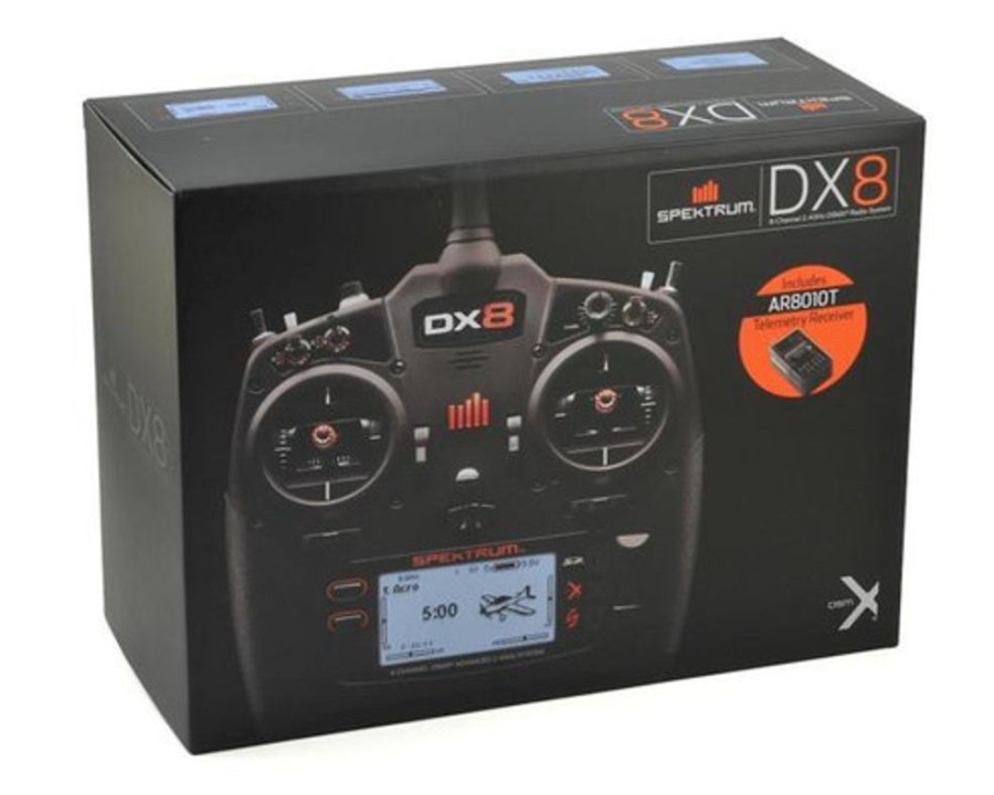 Transmitter | Electronics Spektrum Dx8 G2 System With Ar8010T Receiver Mode 2 By Spektrum