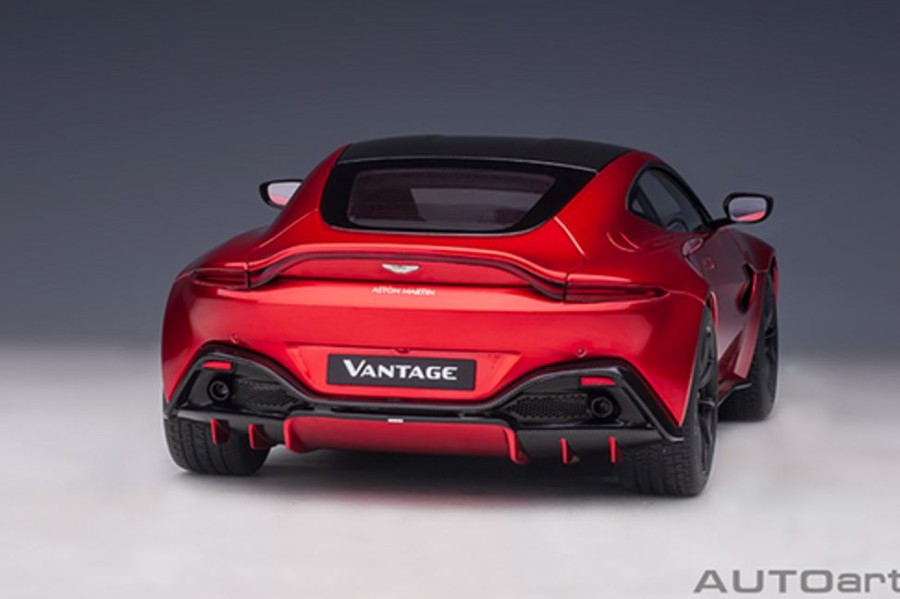 Model & Die-Cast AUTOart Auto Art 70277 Aston Martin Vantage 2019 (Hyper Red/Carbon Black Roof)