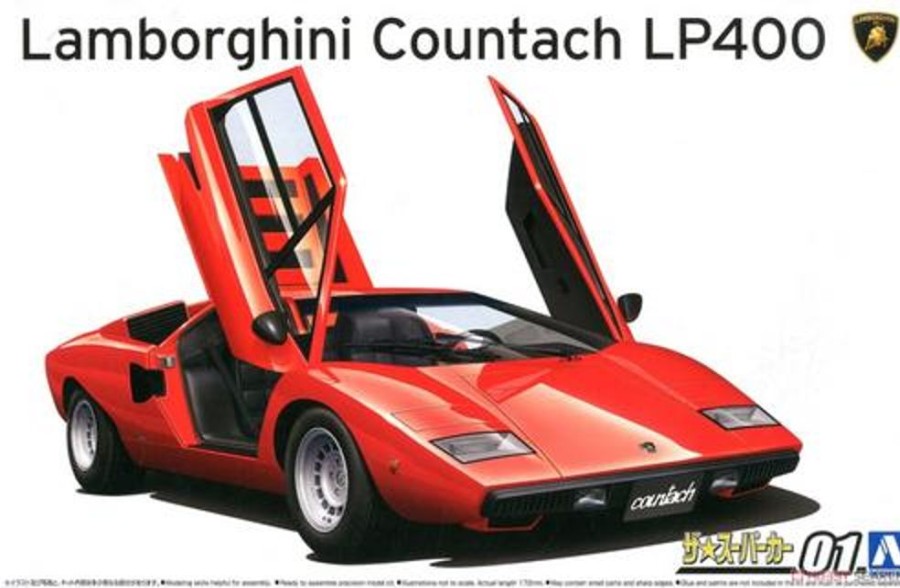 Cars | Model & Die-Cast Aoshima Aoshima - 1/24 `74 Lamborghini Countach Lp400