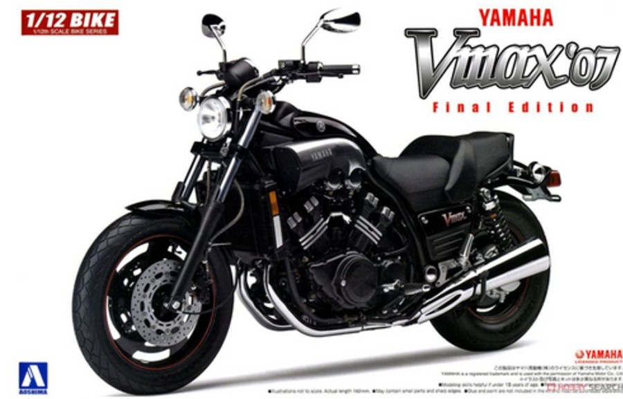 Bikes | Model & Die-Cast Aoshima Aoshima - 1/12 Yamaha Vmax `07