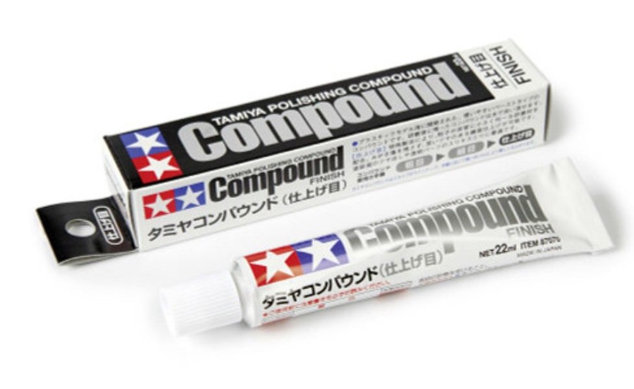 Thinner, Cleaner & Other | Accessories Tamiya Tamiya Polishing Compound (Finish) [87070]