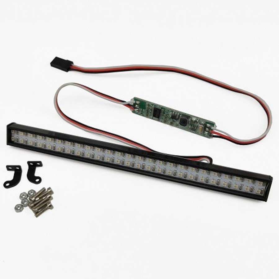 Crawler Accessories | Parts RCTurn Colorful Led Light Bar - 50 Leads 5V-8.4V, 11 Mode Of Lighting 150X12X12Mm