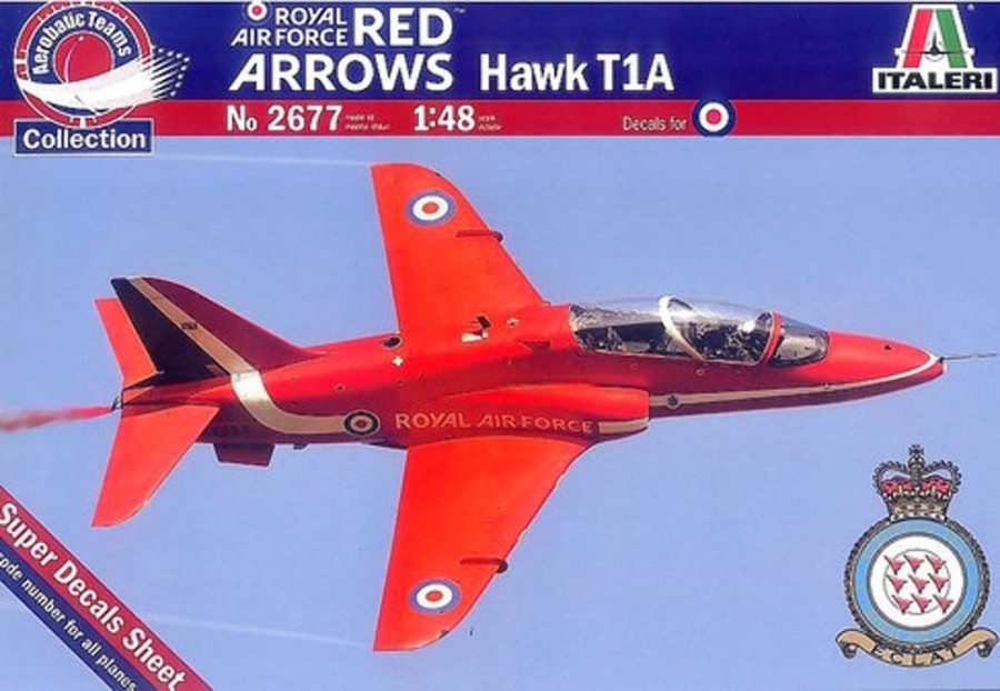 Aircraft | Model & Die-Cast Italeri Italeri - 1/48 Hawk T.Mk.1 Red Arrows Plastic Model Kit [1-2677]