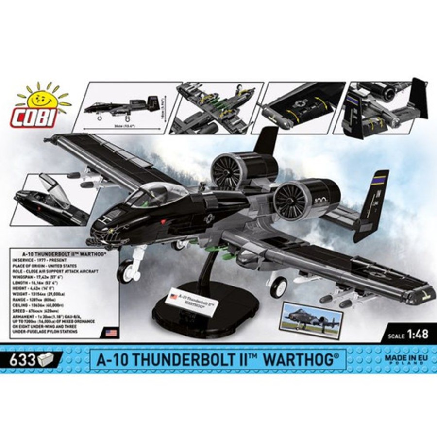 Model & Die-Cast Cobi Cobi-5837 | Armed Forces /5837/ A 10 Thunderbolt Ii 633 Pcs