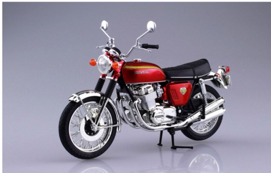 Model & Die-Cast Aoshima Aoshima - 1/12 Diecast Honda Cb750 Four (K0) Candy Red