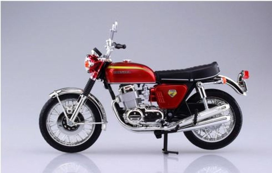 Model & Die-Cast Aoshima Aoshima - 1/12 Diecast Honda Cb750 Four (K0) Candy Red