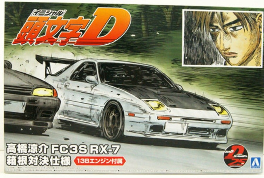 Cars | Model & Die-Cast Aoshima Aoshima Initial D 1/24 Ryosuke Takahashi Fc3S Rx-7