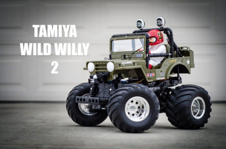 Off-Road | Cars/Tanks Tamiya Tamiya 58242-1/10 Wild Willy 2 Wr-02 Rc Kit With Advance Ready To Run Combo