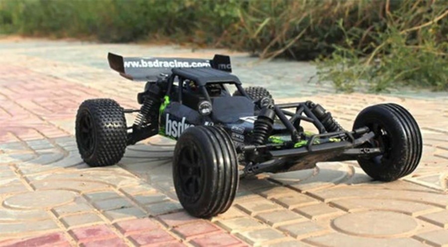 Off-Road | Cars/Tanks BSD Bsd Bs709T Baja 1/10 2Wd Brushed Rtr Buggy Yellow With En20 3A Fast Charger