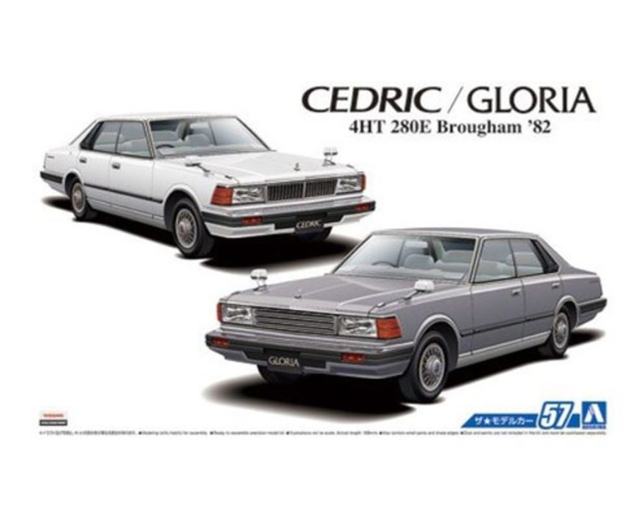 Cars | Model & Die-Cast Aoshima Aoshima 3-5442 Nissan P430 Cedric/Gloria 4Ht 280E Brougham '82