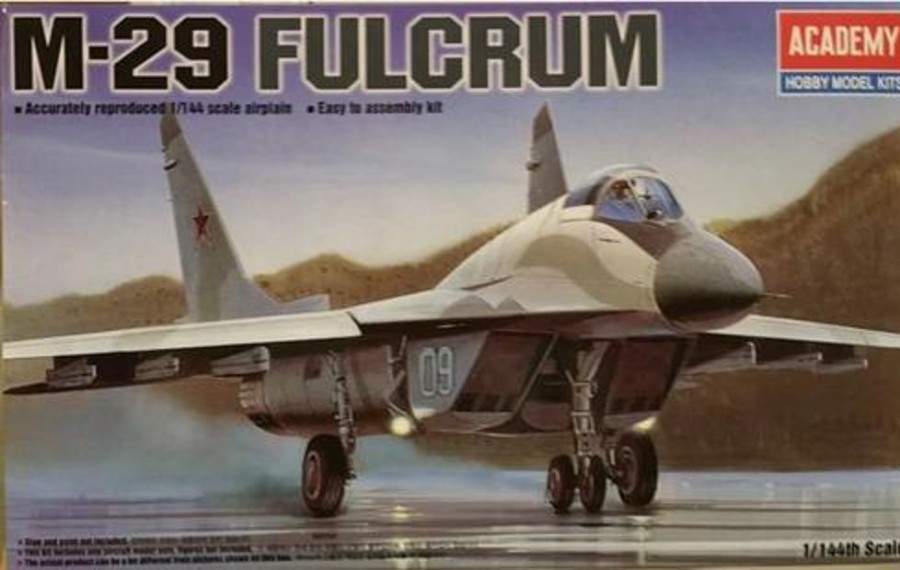 Aircraft | Model & Die-Cast Academy Academy 1/144 Mig-29 Fulcrum Plastic Model Kit [12615]