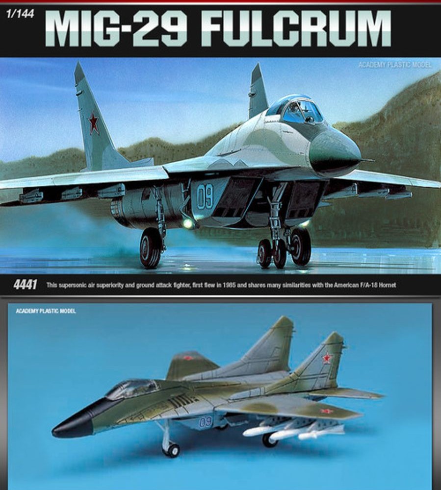 Aircraft | Model & Die-Cast Academy Academy 1/144 Mig-29 Fulcrum Plastic Model Kit [12615]