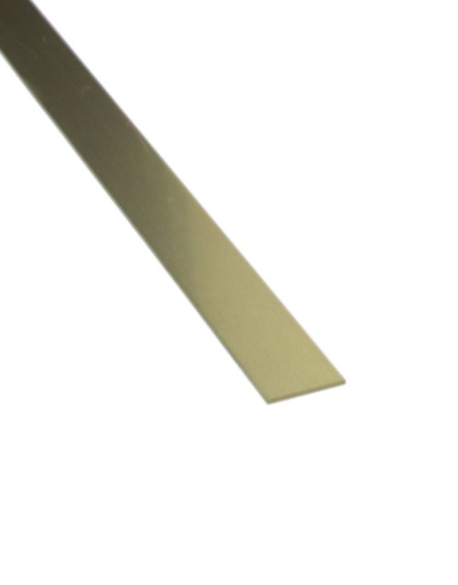 Brass | Accessories K&S Brass Strip - 1/2" Wide, 0.016" Thick, 12" Long #8231