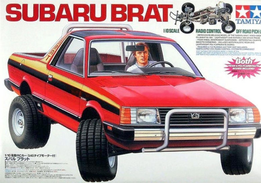 Off-Road | Cars/Tanks Tamiya Tamiya 58384 - 1/10 Rc Subaru Brat With 2-Bodyshells And Esc W/ Beginner Ready To Run Combo