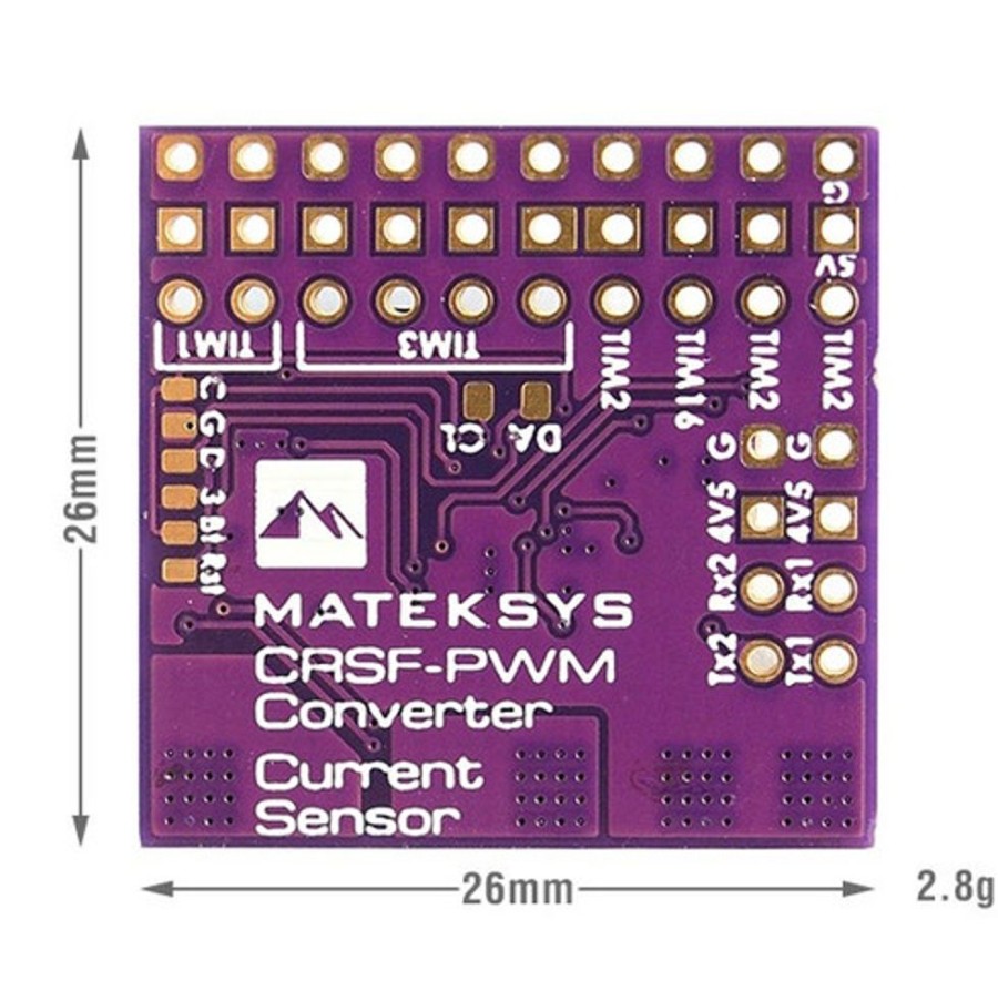 Accessories | Electronics Matek Matek - Crsf To Pwm Converter (C Type)