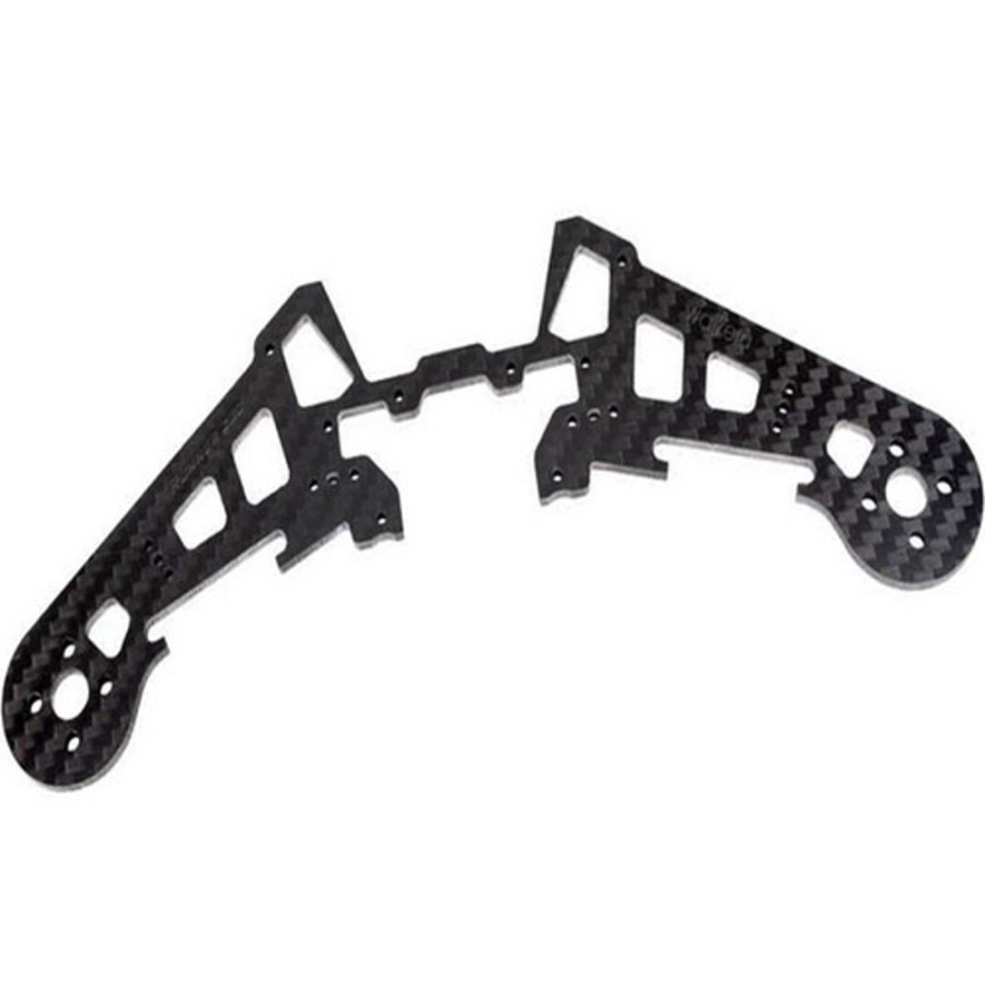 Rtf Spares | Parts Walkera Walkera Carbon Fiber Rear Motor Fixed Plate For Runner 250 - Black Enquire About Availability