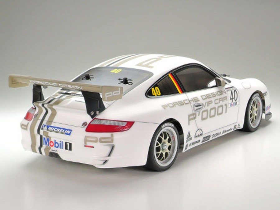 On Road | Cars/Tanks Tamiya Tamiya - 1/10 Porsche 911 Gt3 Cup 2008 (Tt-01E Chassis) [47429] W/ Beginner Ready To Run Combo