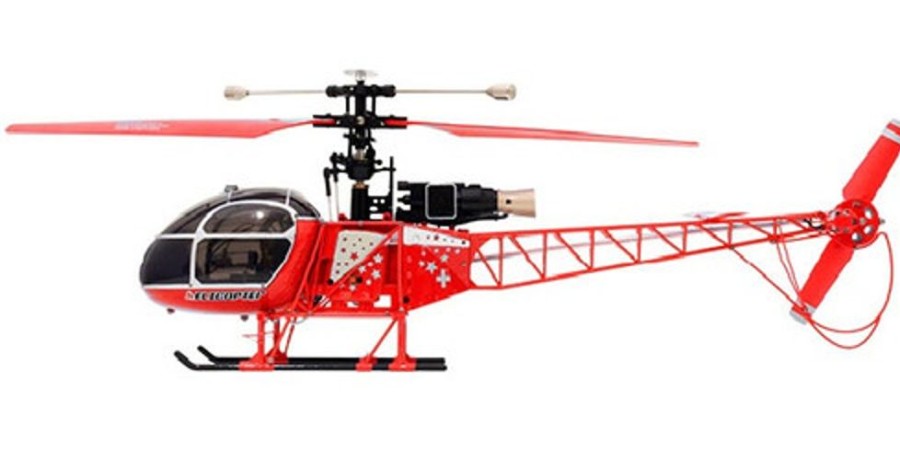 Drones/Helis WLToys Wltoys V915 2.4G 4Ch Rc Helicopter (Ready To Fly) - Red New Version