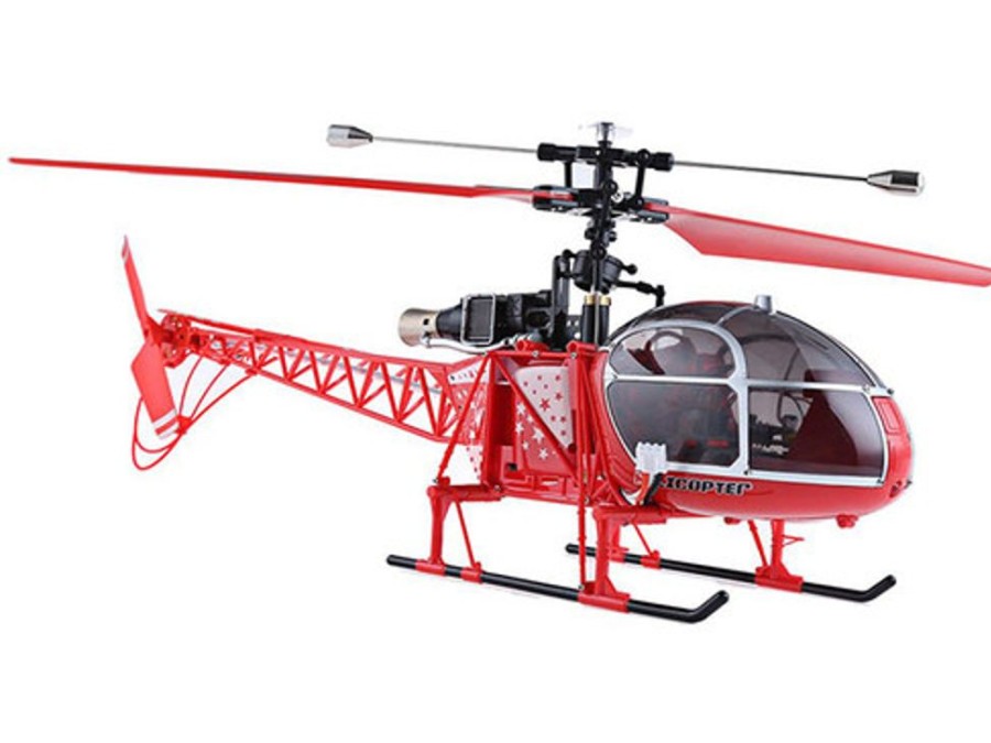 Drones/Helis WLToys Wltoys V915 2.4G 4Ch Rc Helicopter (Ready To Fly) - Red New Version